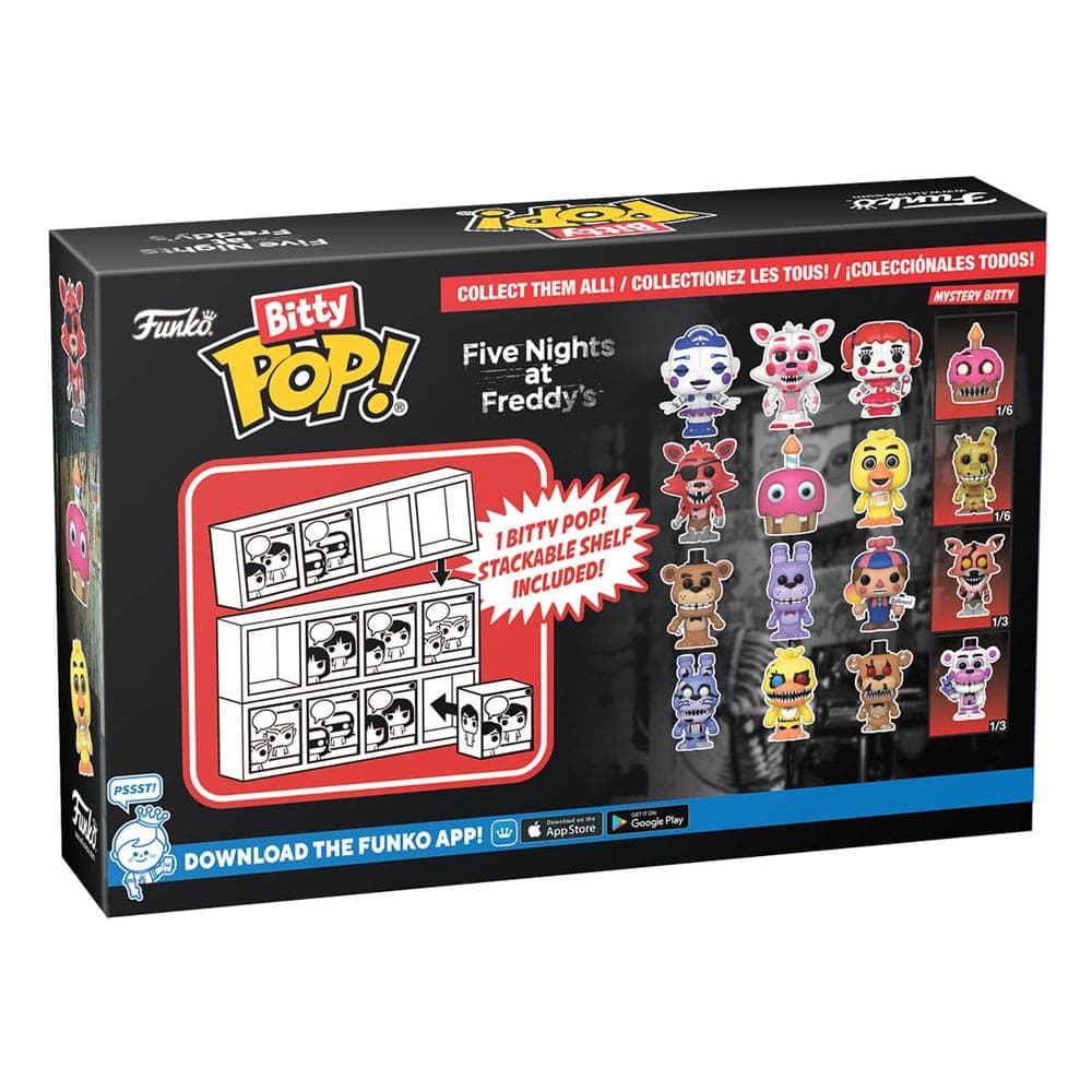 Bitty Pop Five Nights At Freddys - Bitty Pop Five Nights At Freddys Ballora 4 Pack