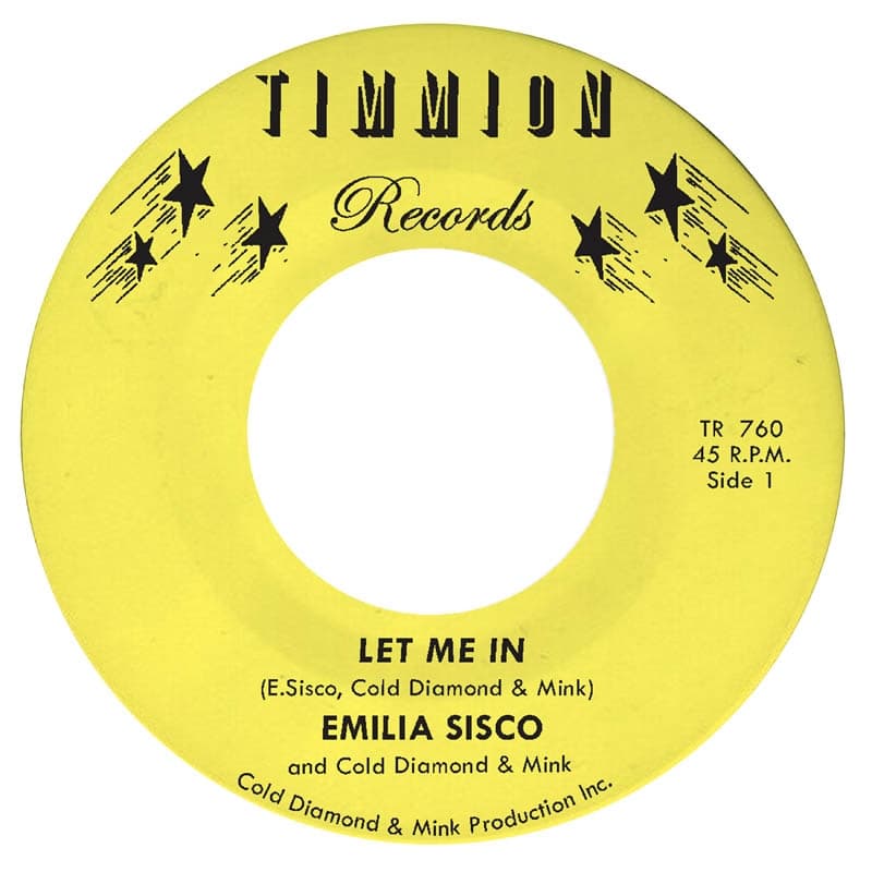 Emilia Sisco, Cold Diamond & Mink - Let Me In / Way Past Midnight (7" Single)