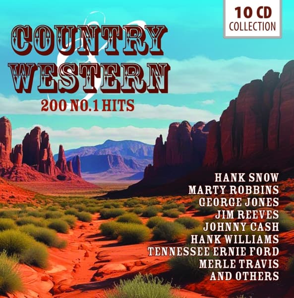 Various Artists - Country & Western: 200 No.1 Hits (10 CD)