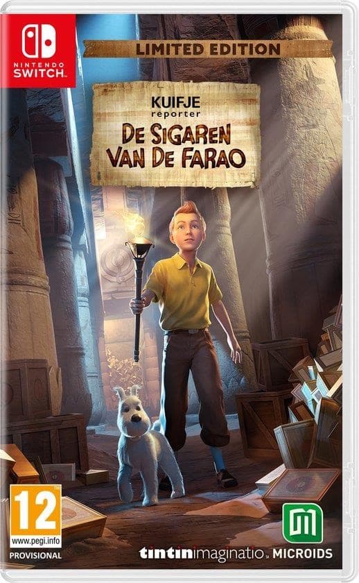 Kuifje Reporter - De Sigaren van de Farao (Limited Edition)  (SWITCH)