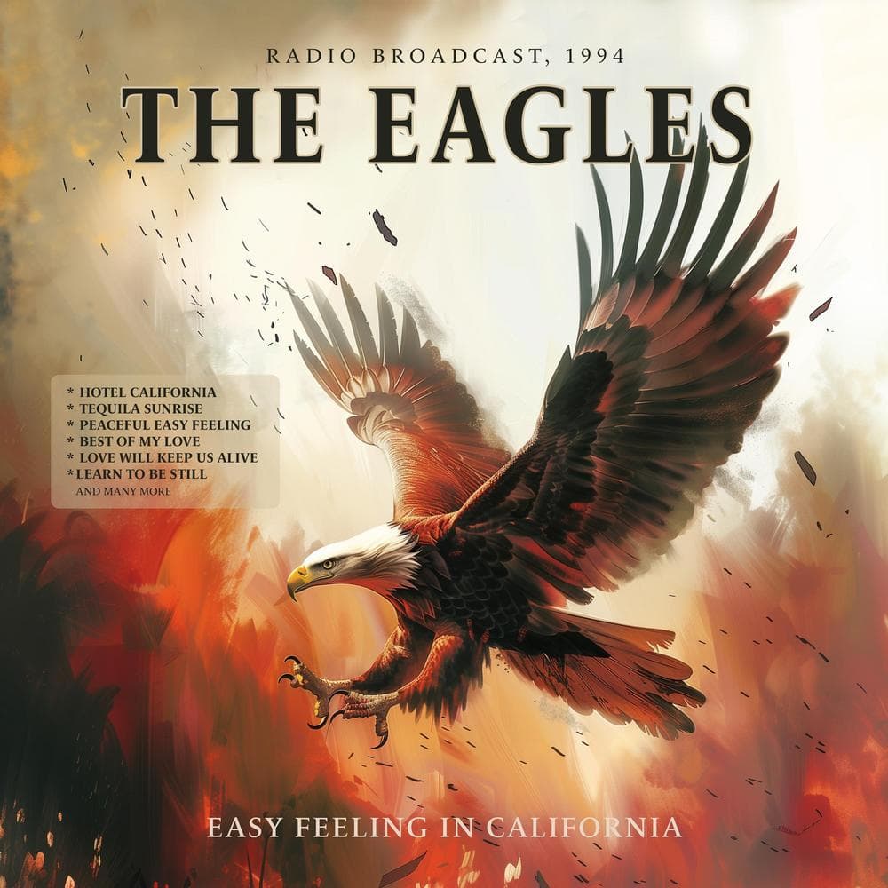 The Eagles - Easy Feeling In California, Radio Broadcast, 1994 (LP)