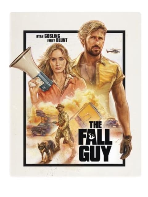 The Fall Guy Limited Edition Steelbook 4k Ultra Hd + Blu-ray (Import DE)