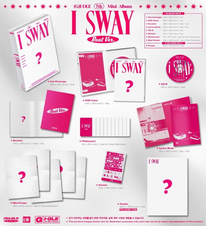 (g)i-dle - I Sway - Random Cover