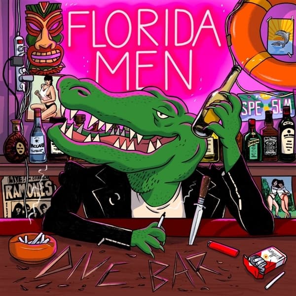Florida Men - Dive Bar (LP) (Coloured Vinyl)