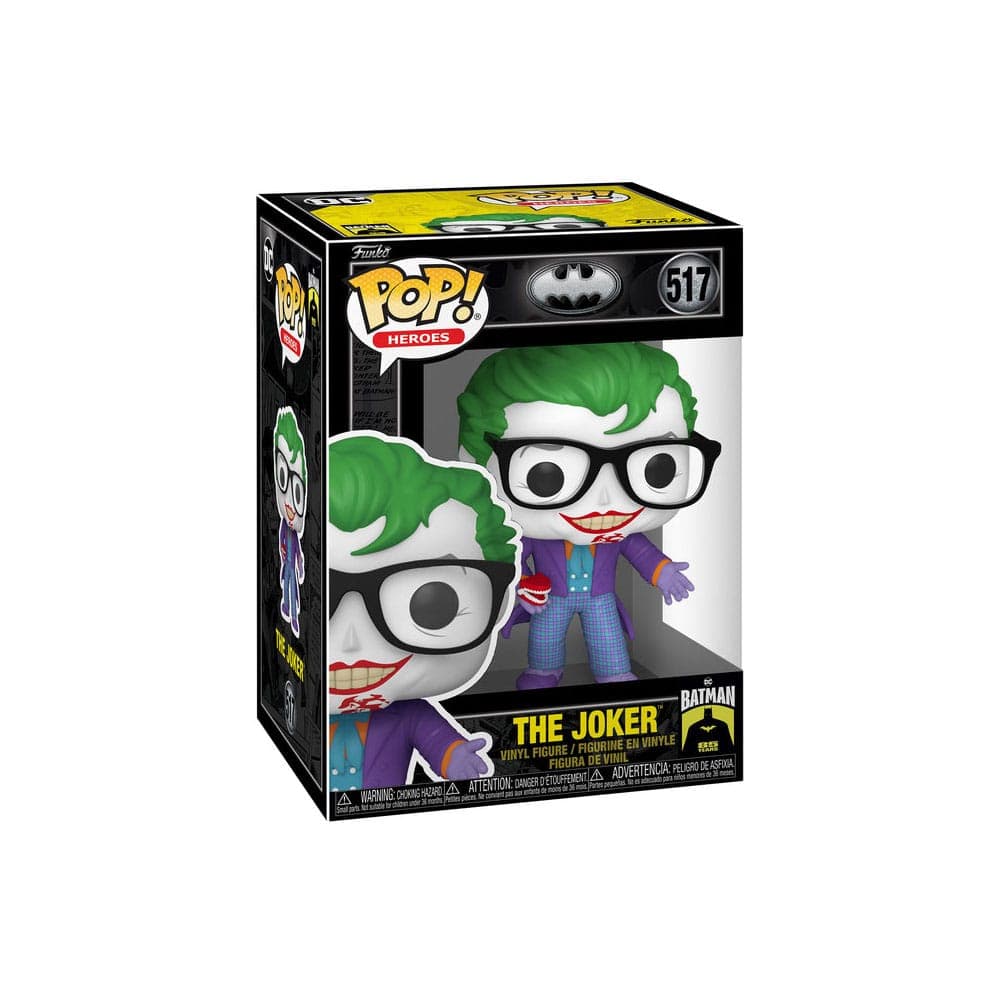 Batman 85th Anniversary Pop! Movies Vinyl Figure The Joker W/teeth 9 Cm