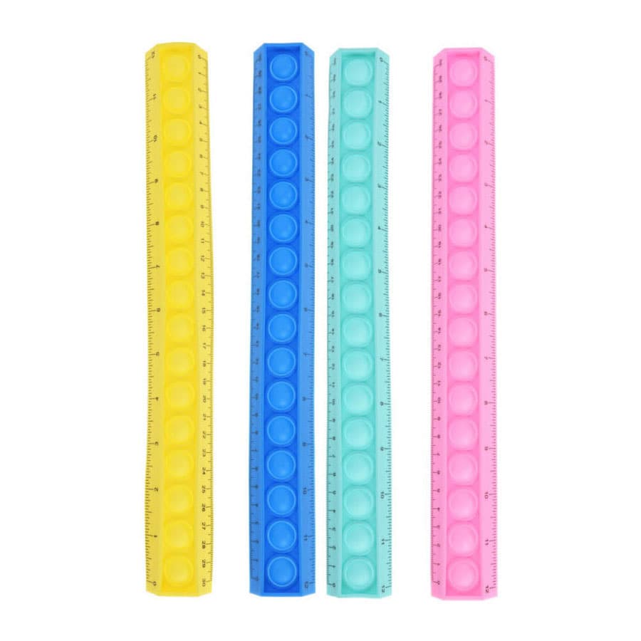 Liniaal Pop It Silicone, 31cm