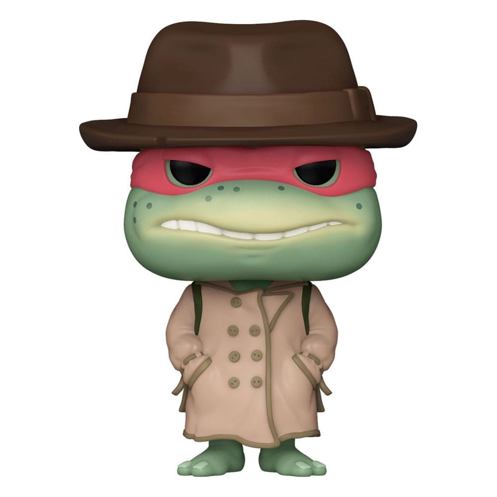 Teenage Mutant Ninja Turtles Pop! Movies Vinyl Figure Raphael W/coat & Hat 9 Cm