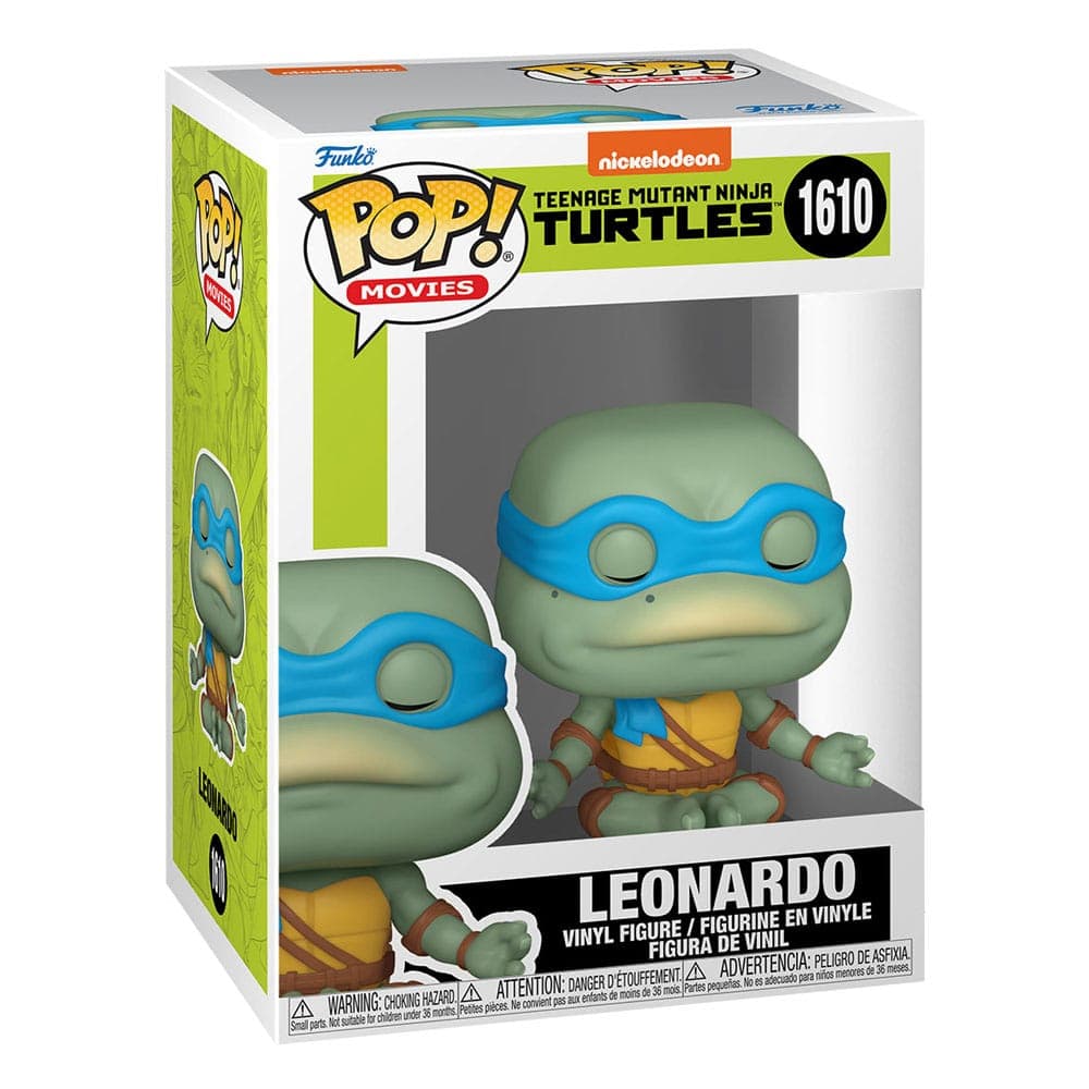 Teenage Mutant Ninja Turtles Pop! Movies Vinyl Figure Leonardo(meditating) 9 Cm