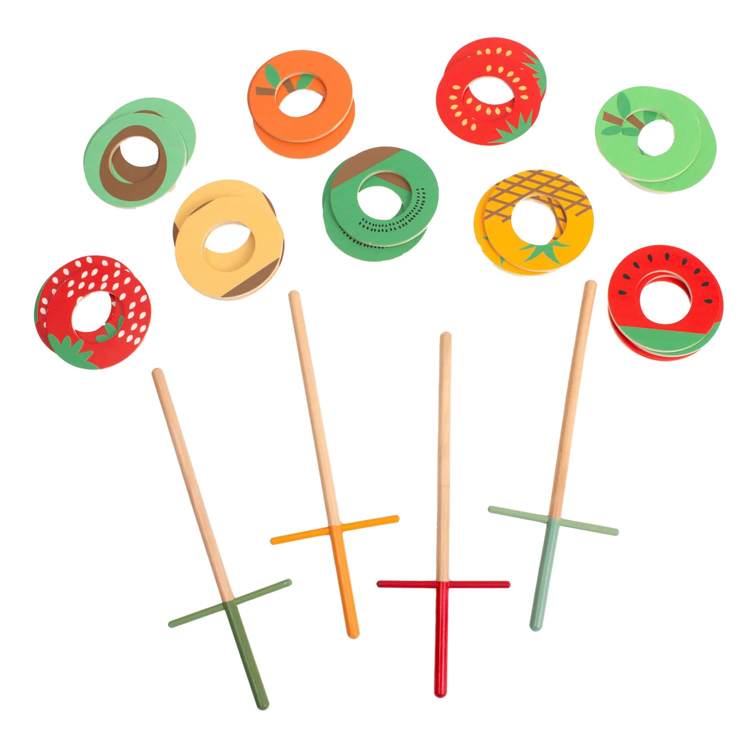 BS Toys Vang het Fruit Vang- en Werpspel, 31dlg.