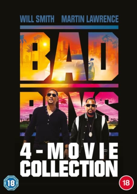BAD BOYS 4 MOVIE COLLECTION DVD