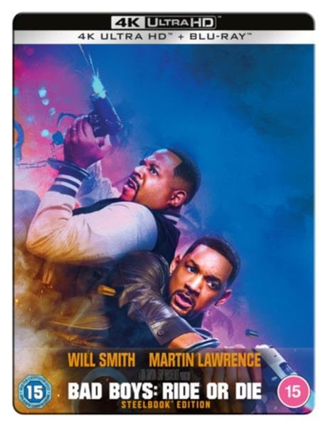 BAD BOYS RIDE OR DIE  UHDBD STEELBOOK