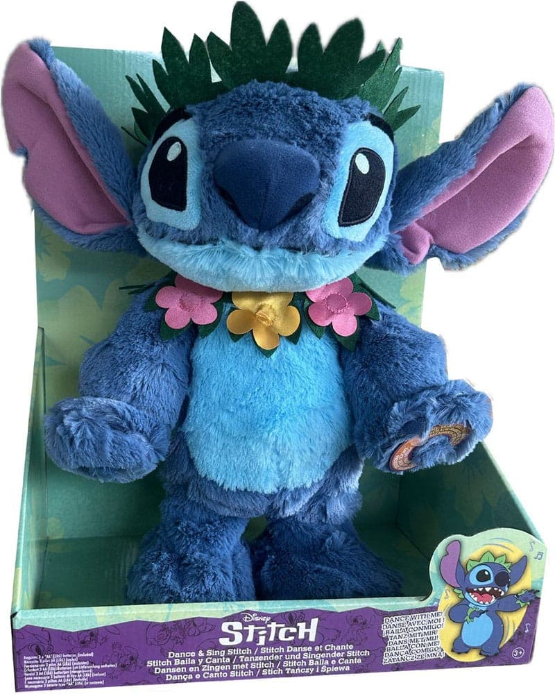 Dans en Zing Knuffel Pluche - Stitch
