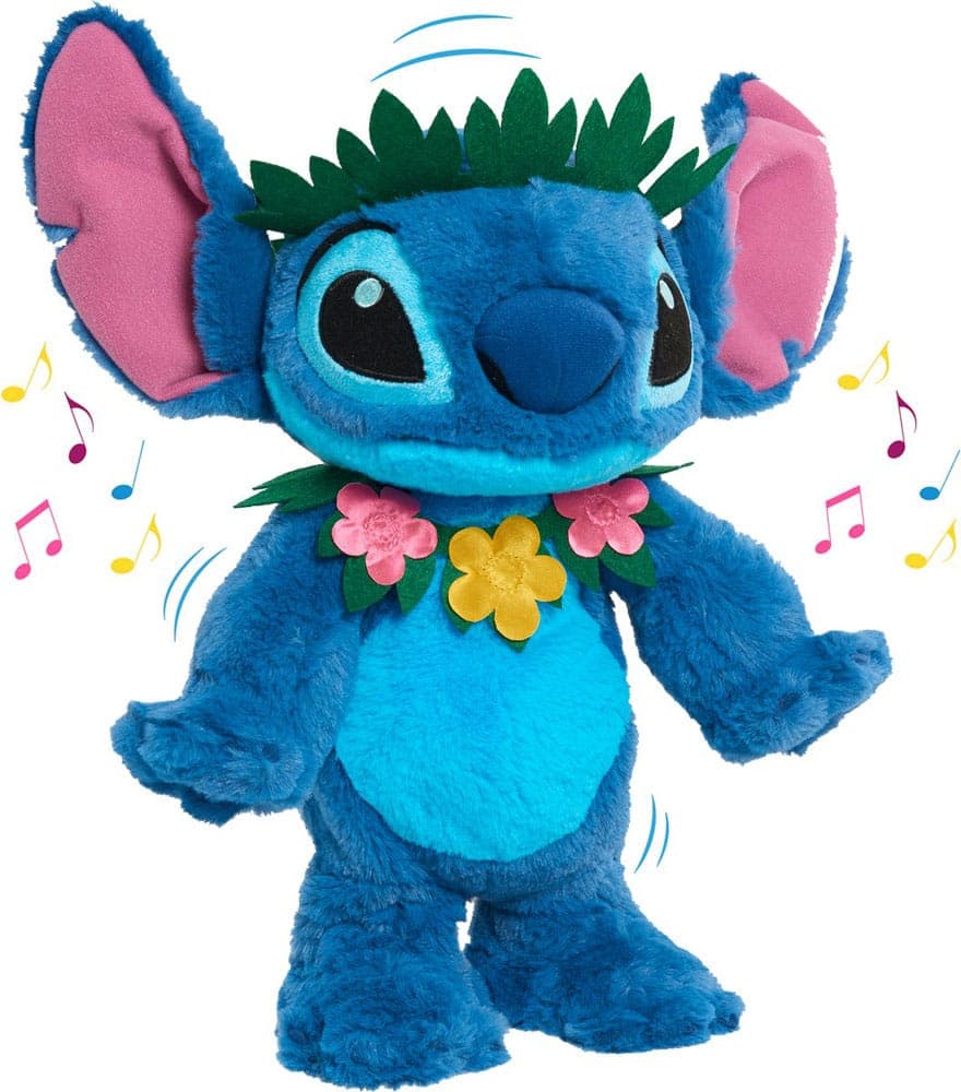 Dans en Zing Knuffel Pluche - Stitch