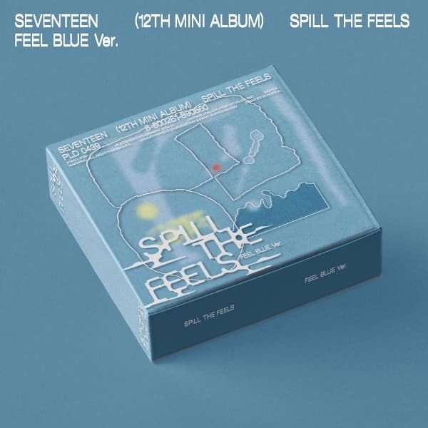 Seventeen - 12th Mini Album 'Spill The Feels' (CD) (Feel Blue Version)