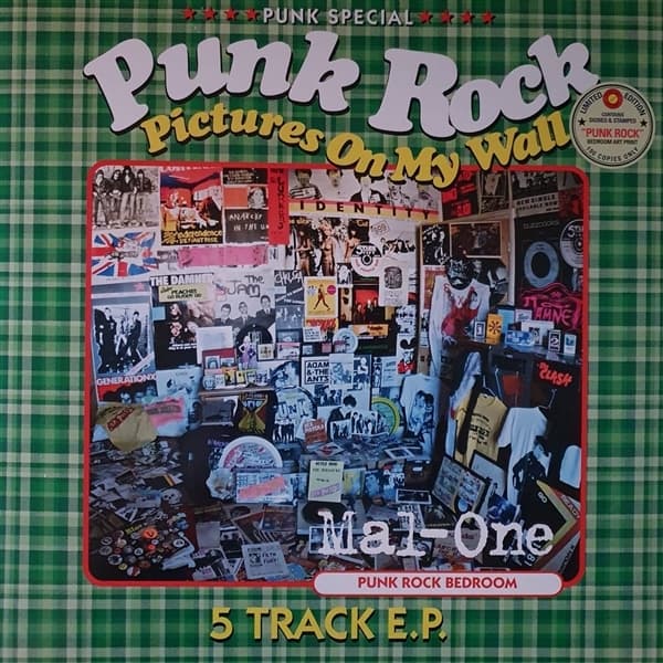 Mal-One - Punk Rock Pictures On My Wall (12" Single)