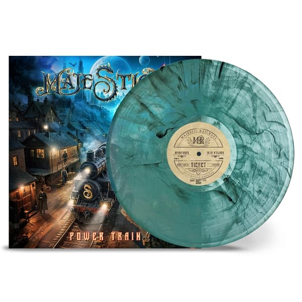 Majestica - Power Train (LP) (Coloured Vinyl)