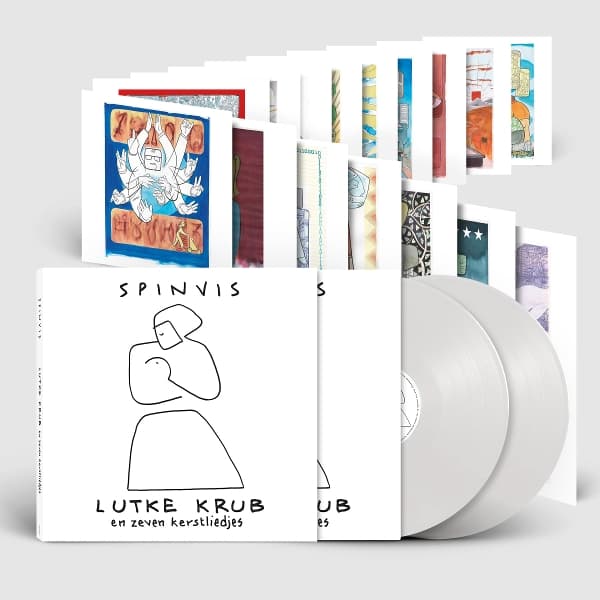 Spinvis - Lutke Krub En Zeven Kerstliedjes (2 LP) (Coloured Vinyl) (Limited Deluxe Edition)
