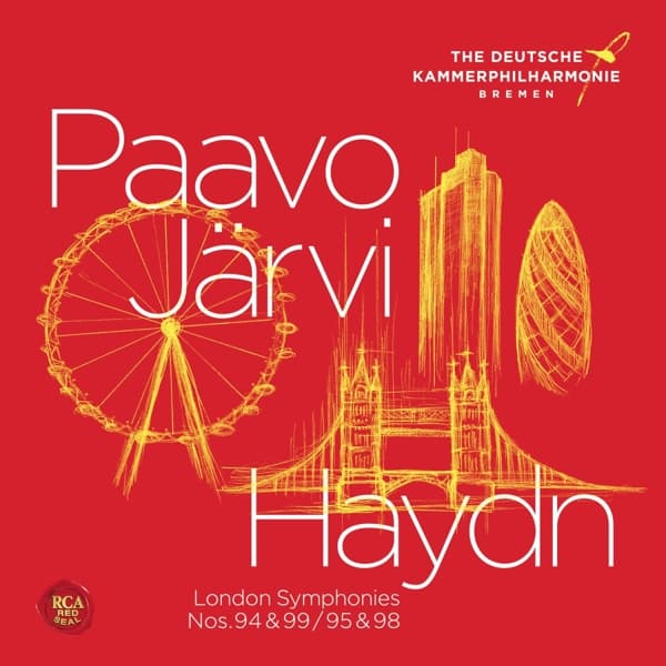 Deutsche Kammerphilharmonie Bremen, Paavo Järvi - Haydn: London Symphonies Nos. 94 & 99 / 95 & 98 (2 CD)