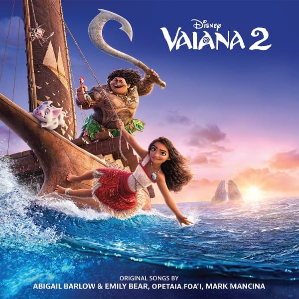 Abigail Barlow, Emily Bar, Opetaia FoaÍ, Mark Mancina - Vaiana 2 (LP) (Original Soundtrack) (Coloured Vinyl)