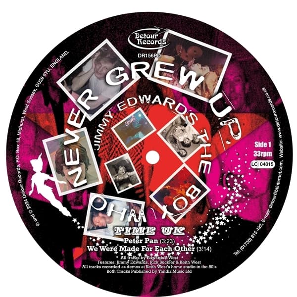 Time UK - Peter Pan (7" Single) (Picture Disc)