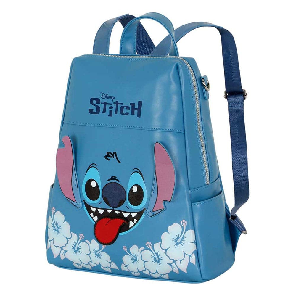 Lilo Und Stitch Tongue-shield Rucksack, Blau, 28 X 33 Cm, Kapazitat 10 L