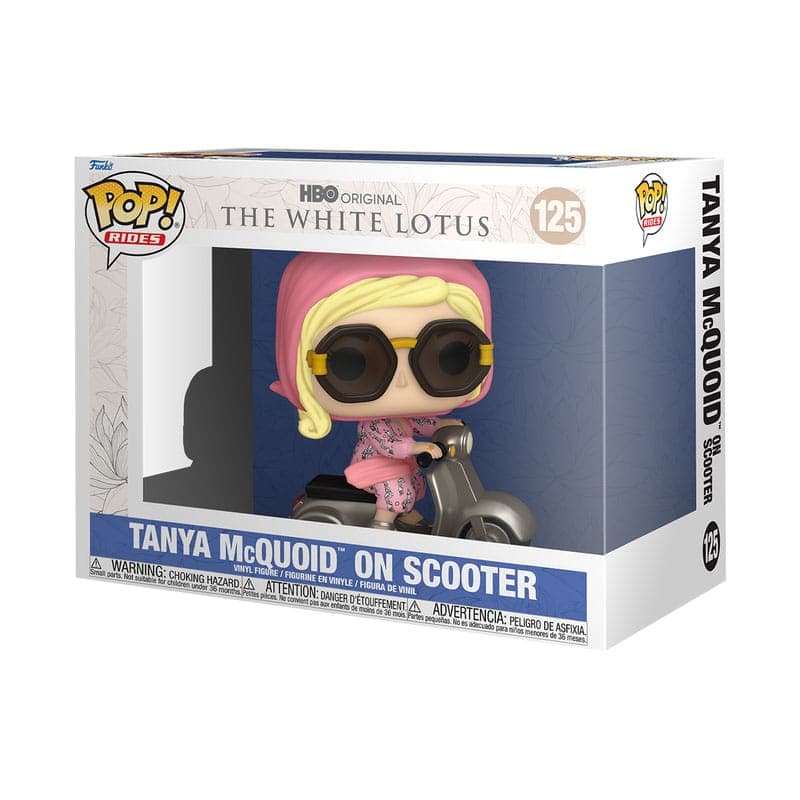 Pop Rides White Lotus - Funko Pop Rides White Lotus Tanya On Scooter