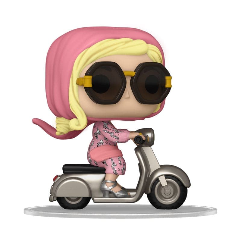 Pop Rides White Lotus - Funko Pop Rides White Lotus Tanya On Scooter