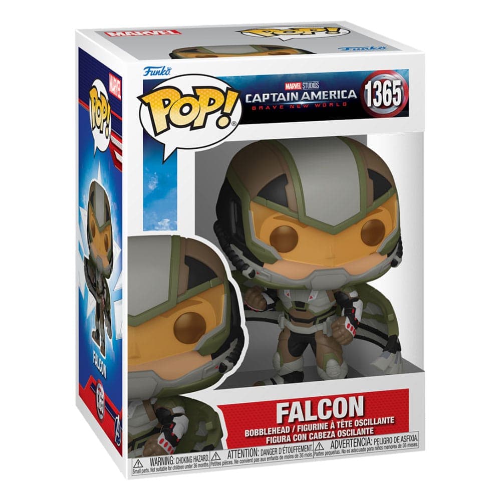 Captain America Brave New World Pop! Movies Vinyl Figure Falcon 9 Cm