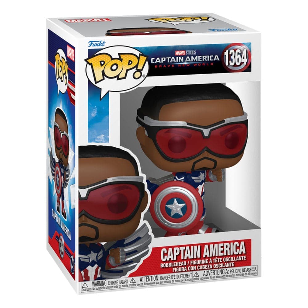Pop Marvel Captain America - Pop Marvel Captain America Brave New World Pop 1