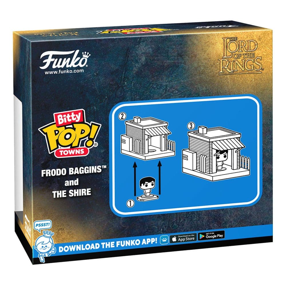 Bitty Pop Towns Lord Of The Rings - Bitty Pop Town Lord Of The Rings Frodo At Shire