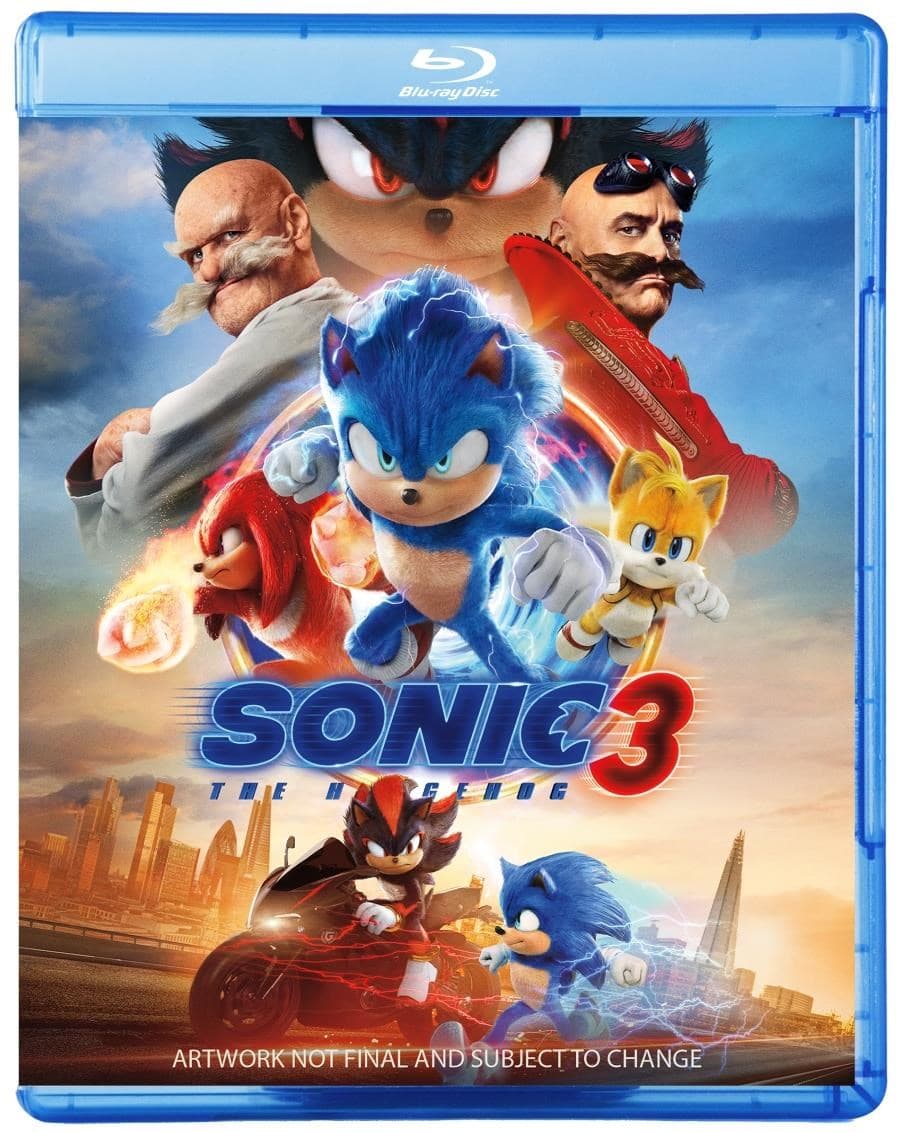 Sonic The Hedgehog 3 (Blu-ray)