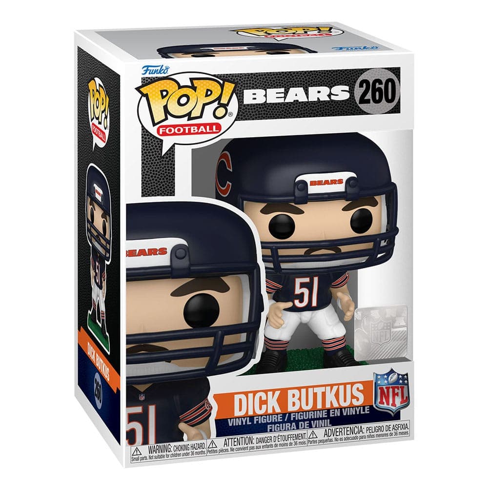 Nfl: Legends Pop! Sports Vinyl Figur Bears- Dick B