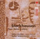 Steffen Schleiermacher & Volker Hemken - Stockhausen: Bass Clarinet & Piano (CD)