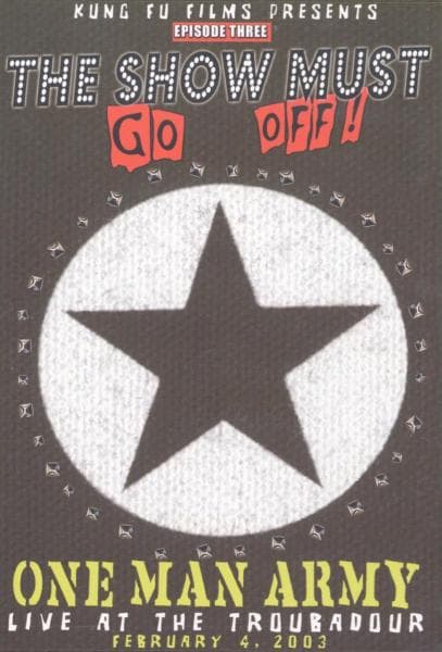 One Man Army - Live At The Troubadour (DVD)