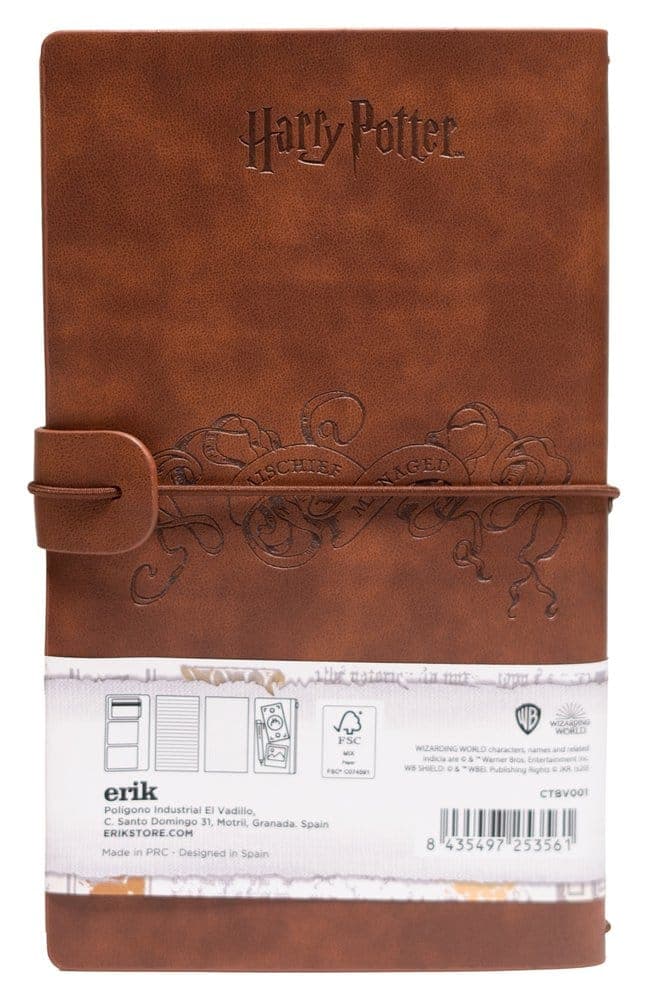 Harry Potter - Marauders Map - Travel Notebook