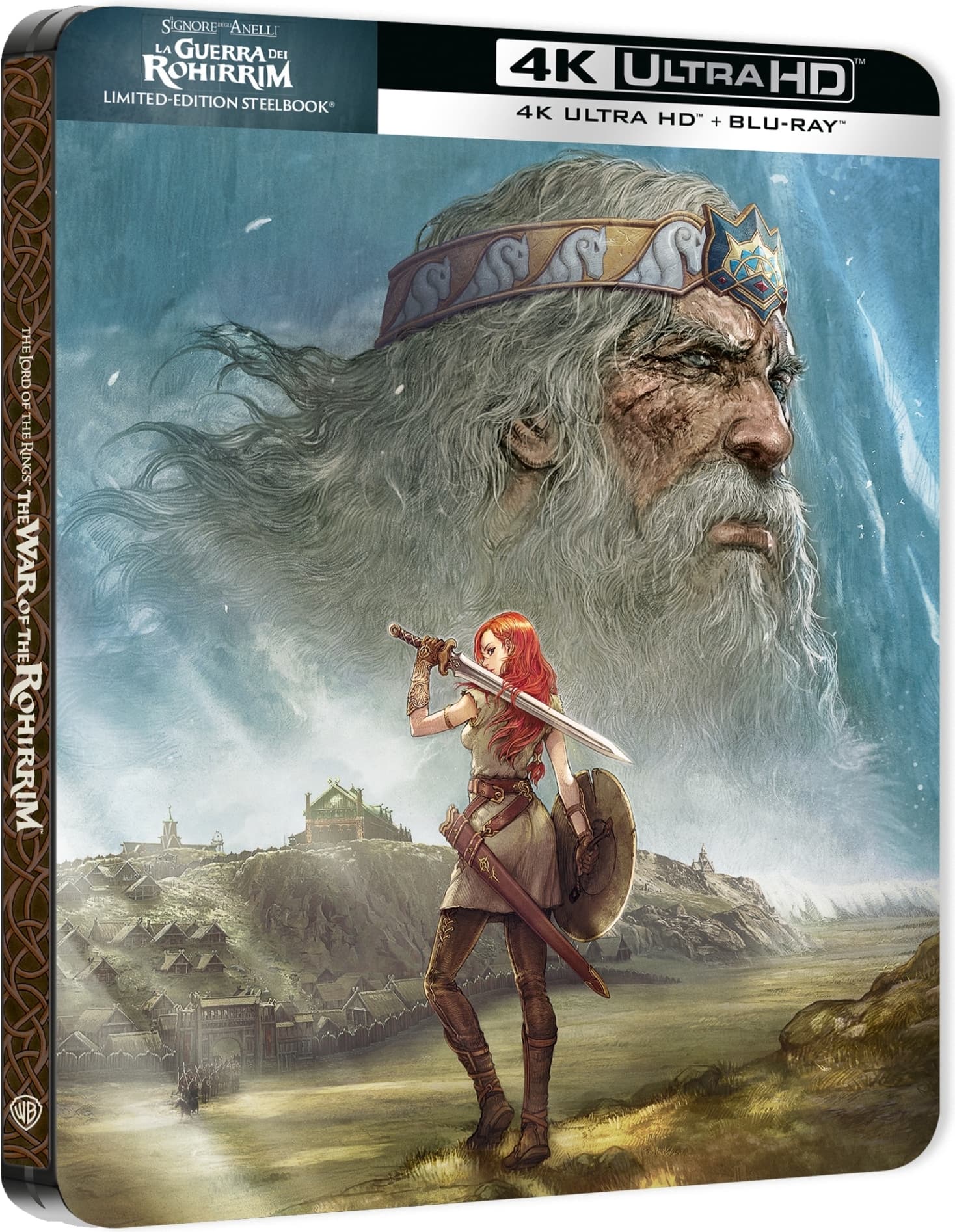 Signore Degli Anelli (Il) - La Guerra Dei Rohirrim (Steelbook) (4K Ultra Hd + Blu-Ray)