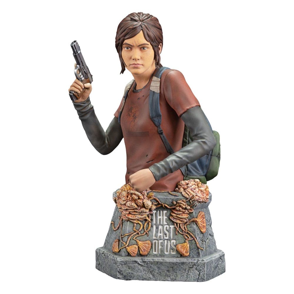 The Last Of Us - Ellie Avec Pistolet - Buste 19cm
