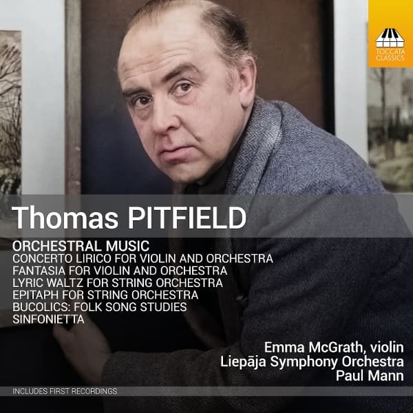Emma McGrath, Liepaja Symphony Orchestra, Janis Baltabols, Aigars Raumanis, Paul Mann - Pitfield: Orchestral Music (CD)