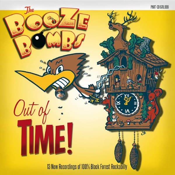 The Booze Bombs - Out Of Time! (CD)