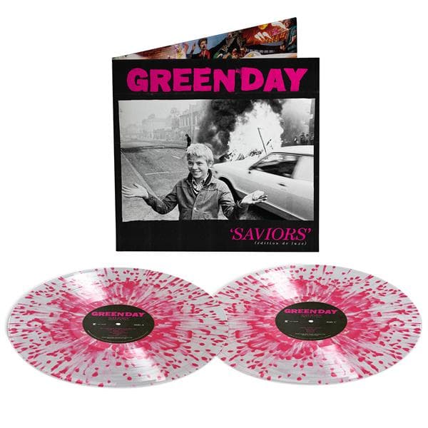 Green Day - Saviors (clear & Pink Vinyl) (indie Exclusive) (li
