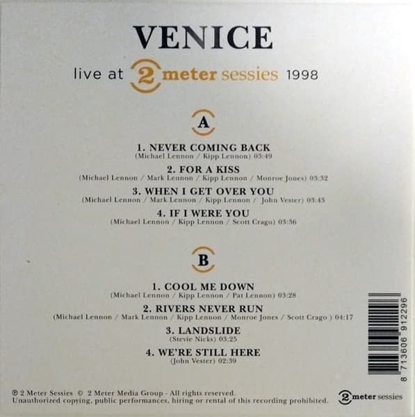 Venice - live at 2 meter sessies 1998 (LP)