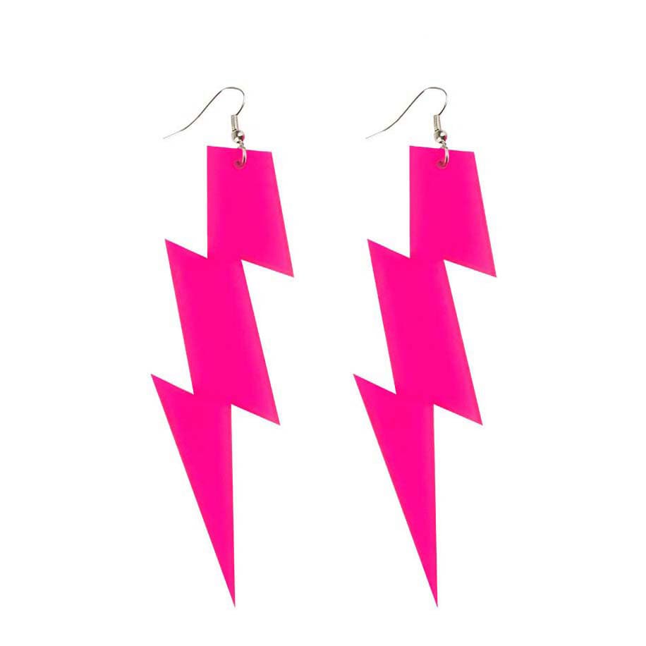 Oorbellen Flash Neon Roze