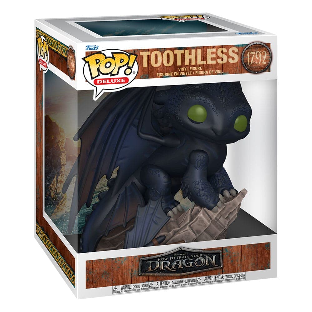 Dragon Trainer: Funko Pop! Deluxe - Live Action - Toothless (Vinyl Figure 1792)