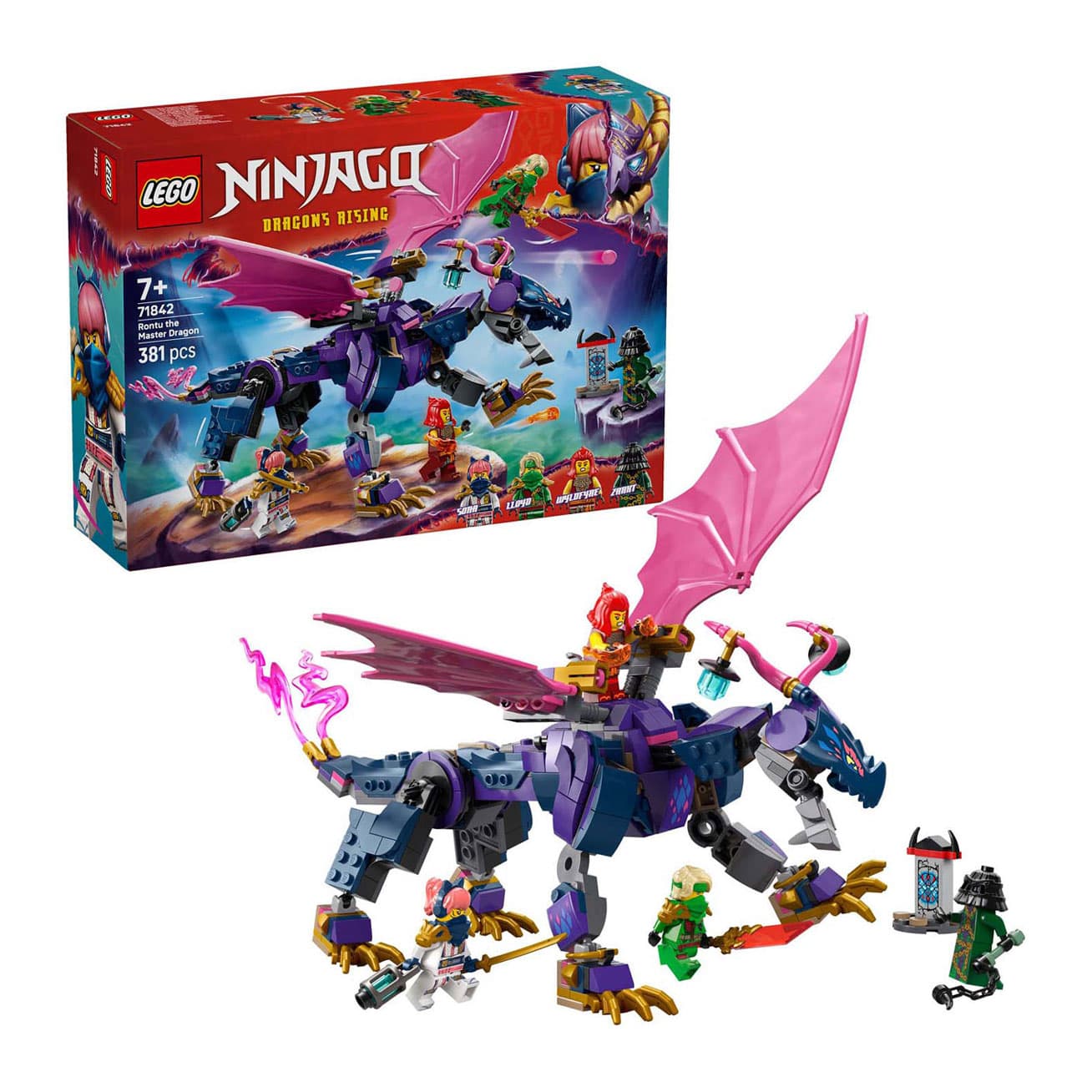 LEGO Ninjago 71842 Rontu de Meesterdraak