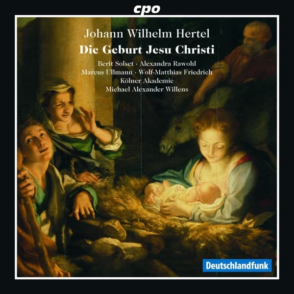 Johann Wilhelm Hertel - Hertel: Die Geburt Jesu Christi