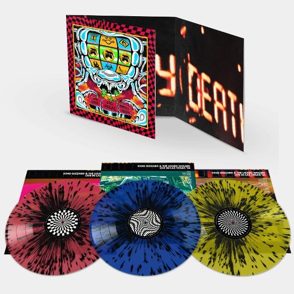 King Gizzard & The Lizard Wizard - Live In Las Vegas '24 (3 LP) (Coloured Vinyl)