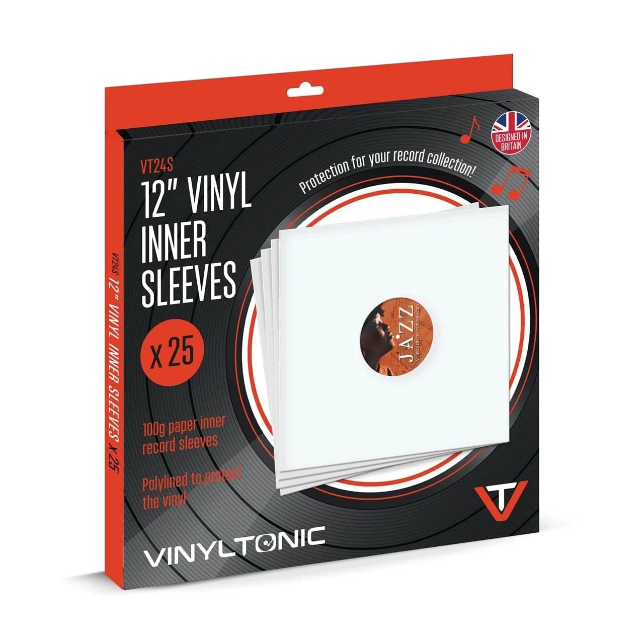 Vinyl Tonic LP Inner Sleeves (25Pk)