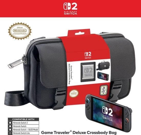 Nintendo Switch 2 - Official Nintendo Horizontal Bag (Black) (SWITCH2)
