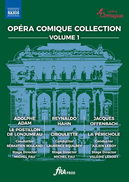François Roussillon, Julie Fuchs, Julien Leroy, Laurence Equilbey, Michael Spyres, Michel Fau, Stephanie D'oustrac, Sebastien Rouland - Opera Comique Collection, Vol. 1 - Le Postillon De Lonjumeau, Ciboulette & La Perichole (DVD)