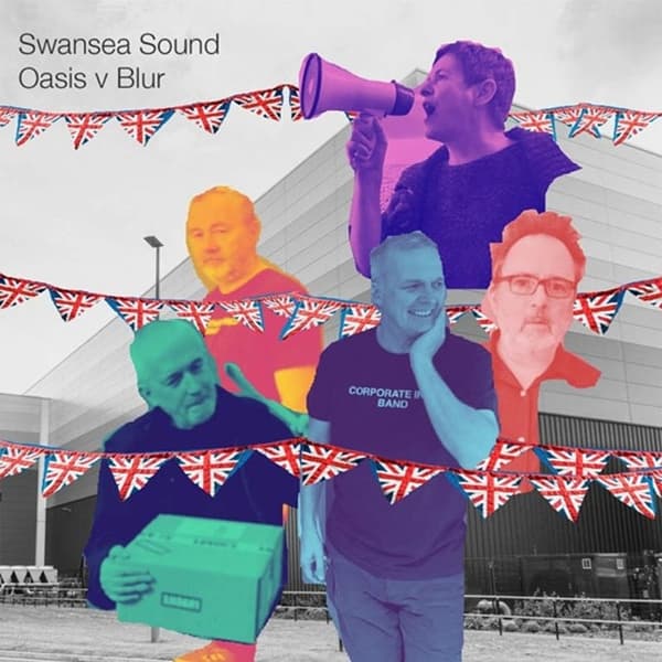 Swansea Sound - Oasis V Blur / Pacio'r Fan (7" Single)